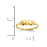 Load image into Gallery viewer, 14K Yellow Gold Madi K Heart Baby Ring

