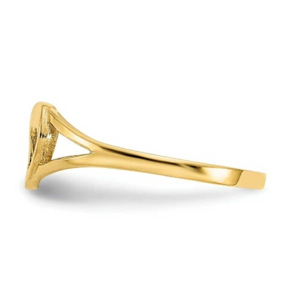 14K Yellow Gold Madi K Heart Baby Ring