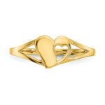 Load image into Gallery viewer, 14K Yellow Gold Madi K Heart Baby Ring
