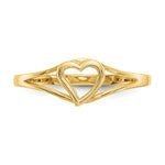 Load image into Gallery viewer, 14K Yellow Gold Madi K Heart Baby Ring
