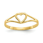 Load image into Gallery viewer, 14K Yellow Gold Madi K Heart Baby Ring

