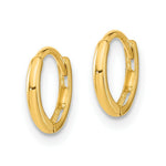 Load image into Gallery viewer, 14K Yellow Gold Madi K Polished Hinged Hoop Earrings
