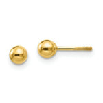 Load image into Gallery viewer, 14K Yellow Gold Madi K Polished 4mm Ball Screwback Earrings
