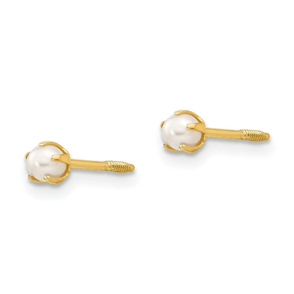 14K Yellow Gold Madi K Reversible FW Cultured Pearl & Bead Earrings
