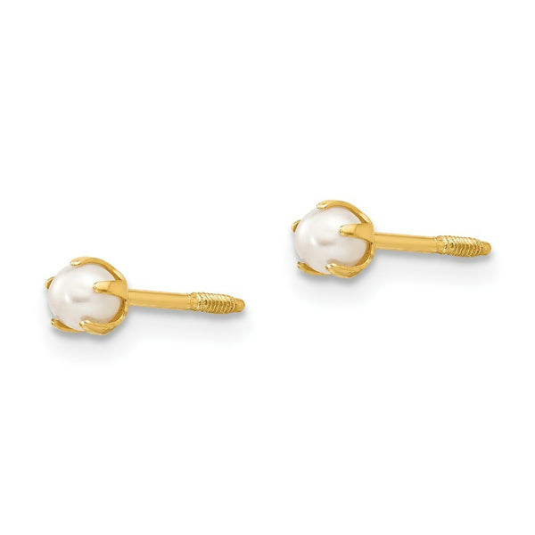 14K Yellow Gold Madi K Reversible FW Cultured Pearl & Bead Earrings
