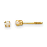 Load image into Gallery viewer, 14K Yellow Gold Madi K Baby FW Cultured Pearl Earrings
