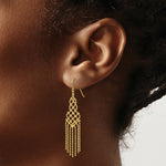 Load image into Gallery viewer, 14K Yellow Gold Bead Chain Earrings
