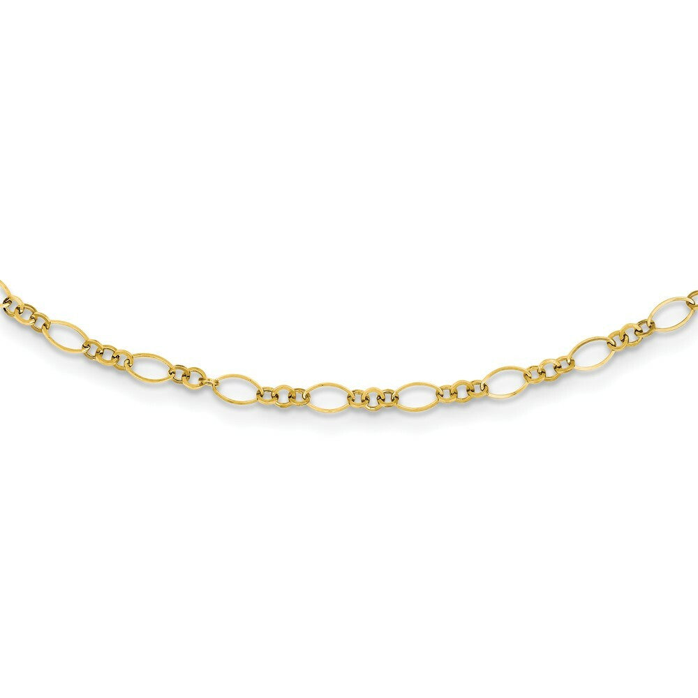 14K Yellow Gold Necklace  Length 18'' inches