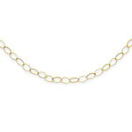 Load image into Gallery viewer, 14K Yellow Gold Oval Link Necklace  Length 18'' inches
