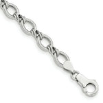Load image into Gallery viewer, 14K White Gold Fancy Bracelet  Length 7'' inches
