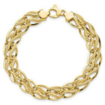 Load image into Gallery viewer, 14K Yellow Gold Bracelet  Length 7.5'' inches
