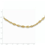 Load image into Gallery viewer, 14K Yellow Gold Fancy Link Necklace  Length 18'' inches

