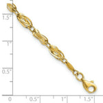 Load image into Gallery viewer, 14K Yellow Gold Polished Fancy Bracelet  Length 7.75'' inches
