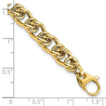 Load image into Gallery viewer, 14K Yellow Gold Fancy Link Bracelet  length: 7.5 inches

