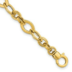 Load image into Gallery viewer, 14K Yellow Gold Fancy Link Bracelet  length: 7.75 inches
