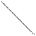 Load image into Gallery viewer, 14k White Gold Polished Bracelet  length: 7.5 inches
