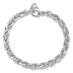 Load image into Gallery viewer, 14k White Gold Polished Bracelet  length: 7.5 inches
