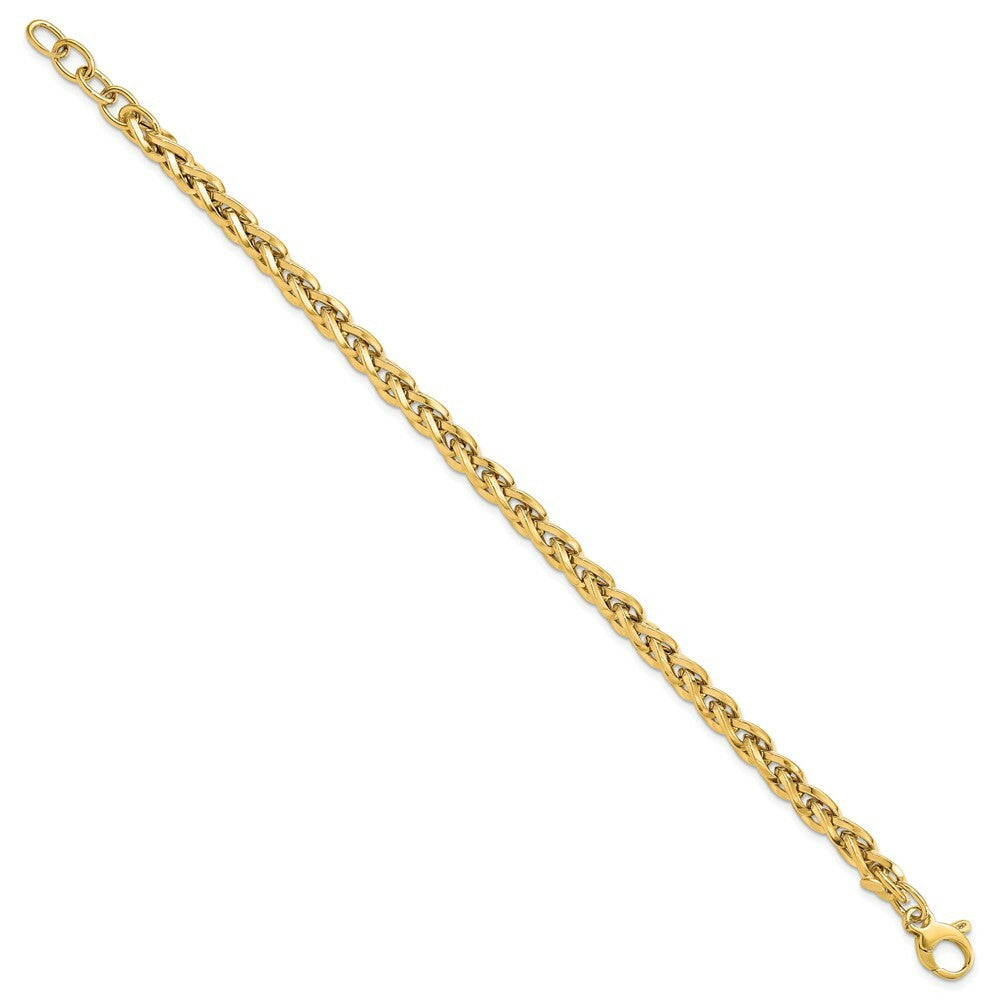 14K Yellow Gold Bracelet  length: 7.5 inches