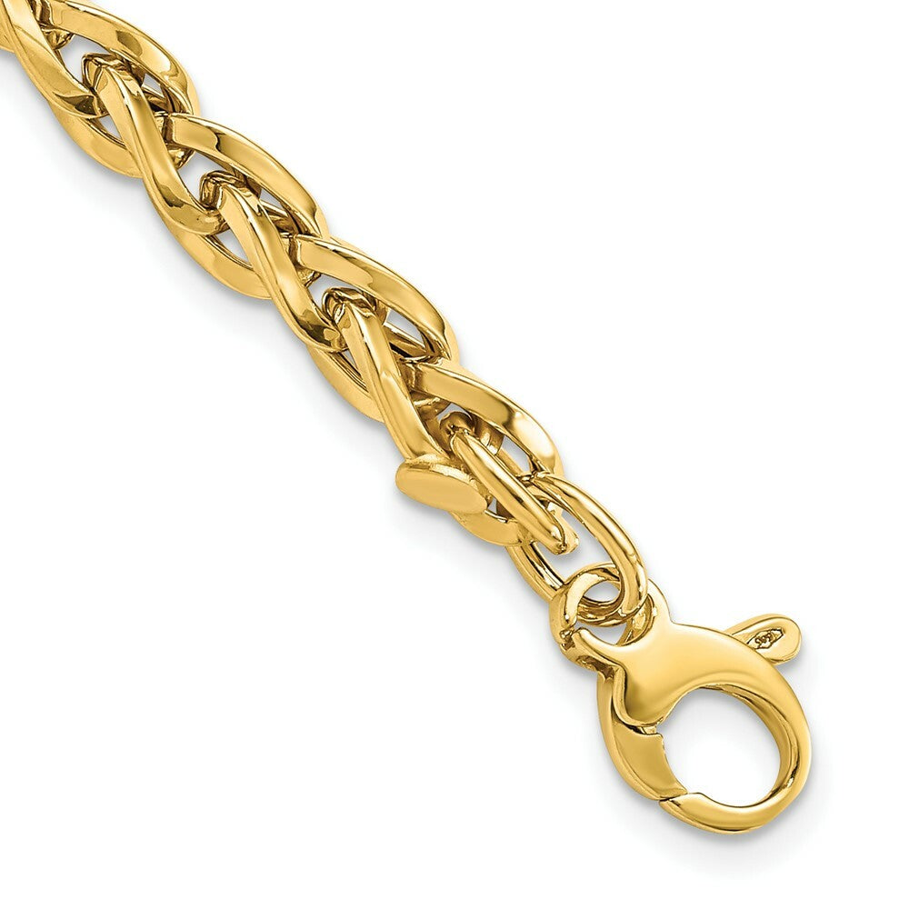 14K Yellow Gold Bracelet  length: 7.5 inches