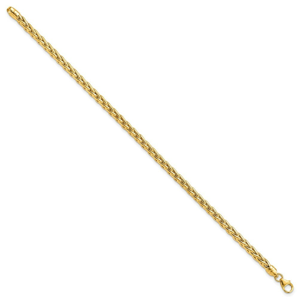 14K Yellow Gold Fancy Link Bracelet  length: 7.5 inches