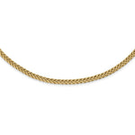 Load image into Gallery viewer, 14K Yellow Gold Fancy Link Necklace  length: 17 inches
