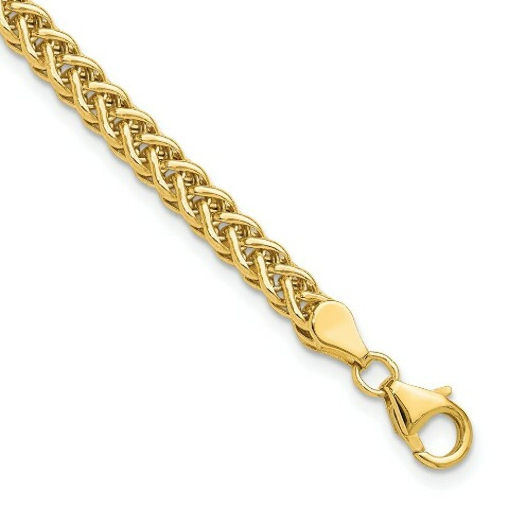 14K Yellow Gold Fancy Link Bracelet  length: 7.5 inches