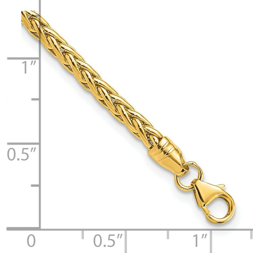 14K Yellow Gold Fancy Link Bracelet  length: 7.5 inches
