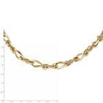 Load image into Gallery viewer, 14K Yellow Gold Fancy Link 18in Necklace  length: 18 inches
