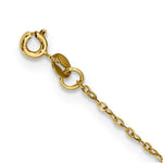 Load image into Gallery viewer, 14k Yellow Gold Fancy 3-Links Italian Made Necklace  length: 18 inches
