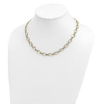 Load image into Gallery viewer, 14K Yellow Gold Fancy Link Necklace  length: 18 inches
