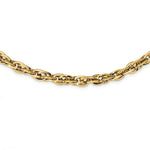 Load image into Gallery viewer, 14K Yellow Gold Fancy Link Necklace  length: 17.5 inches
