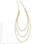 Load image into Gallery viewer, 14K Yellow Gold Fancy Necklace  length: 19.5 inches
