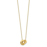 Load image into Gallery viewer, 14K Yellow Gold Fancy Necklace  length: 17 inches

