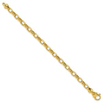 Load image into Gallery viewer, 14K Yellow Gold 6.25mm Polished Fancy Link Bracelet  Length 7.5'' inches
