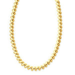 Load image into Gallery viewer, 14K Yellow Gold Polished San Marco Necklace  Length 17'' inches
