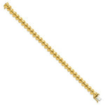 Load image into Gallery viewer, 14K Yellow Gold San Marco Bracelet  Length 7'' inches
