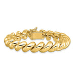 Load image into Gallery viewer, 14K Yellow Gold San Marco Bracelet  Length 7'' inches
