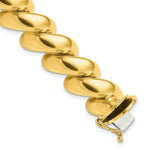Load image into Gallery viewer, 14K Yellow Gold San Marco Bracelet  Length 8'' inches
