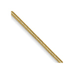 Load image into Gallery viewer, 14K Yellow Gold .80mm Round Snake Chain  Necklace Length 14'' inches
