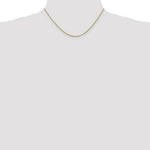 Load image into Gallery viewer, 14K Yellow Gold 1.1mm Round Snake Chain Necklace  Length 16'' inches
