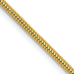 Load image into Gallery viewer, 14K Yellow Gold 1.85mm Round Snake Chain  length: 16 inches
