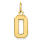 Load image into Gallery viewer, 14K Yellow Gold Casted Small Polished Number 6 Charm
