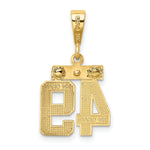 Load image into Gallery viewer, 14K Yellow Gold Casted Small Polished Number 6 Charm
