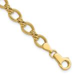 Load image into Gallery viewer, 7" Length Bracelet 14K Yellow Gold Fancy Bracelet
