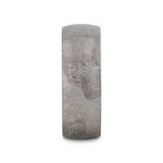 Load image into Gallery viewer, Mens Domed Titanium with Meteorite Pattern Wedding Ring - 8mm Wide - Style name: MAGELLANIC
