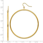 Load image into Gallery viewer, 14K Yellow Gold Tube Hoop Dangle Earrings
