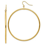 Load image into Gallery viewer, 14K Yellow Gold Tube Hoop Dangle Earrings
