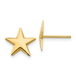 Load image into Gallery viewer, 14K Yellow Gold Nautical Star Post Earrings
