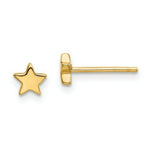 Load image into Gallery viewer, 14K Yellow Gold Polished Star Post Earrings
