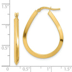 Load image into Gallery viewer, 14K Yellow Gold Polished Hoop Earrings
